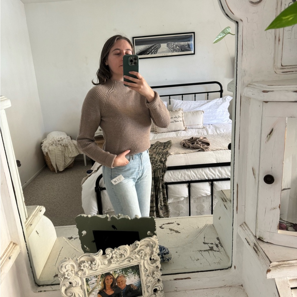 Ralph Lauren Tan Wool Sweater
